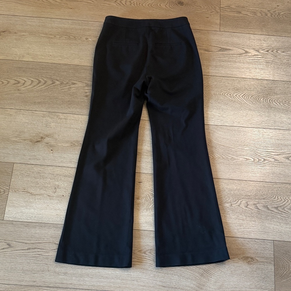 White House Black Market Black Flared Trousers - Picture 5 of 5